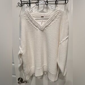 Free People Alliance-V-Neck Sweater